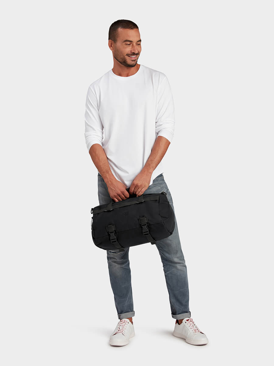 MILTHREAD Athena Small Duffel Bag 15L in black