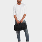 MILTHREAD Athena Small Duffel Bag 15L in black
