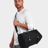 MILTHREAD Athena Small Duffel Bag 15L in black
