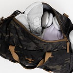 MILTHREAD Athena small duffel bag 15L features diagonal zipper wide access