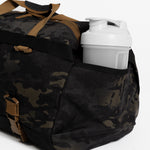 MILTHREAD Athena Small Duffel Bag 15L features hydration side pocket