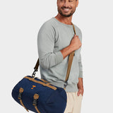 MILTHREAD Athena Small Duffel Bag 15L in midnight