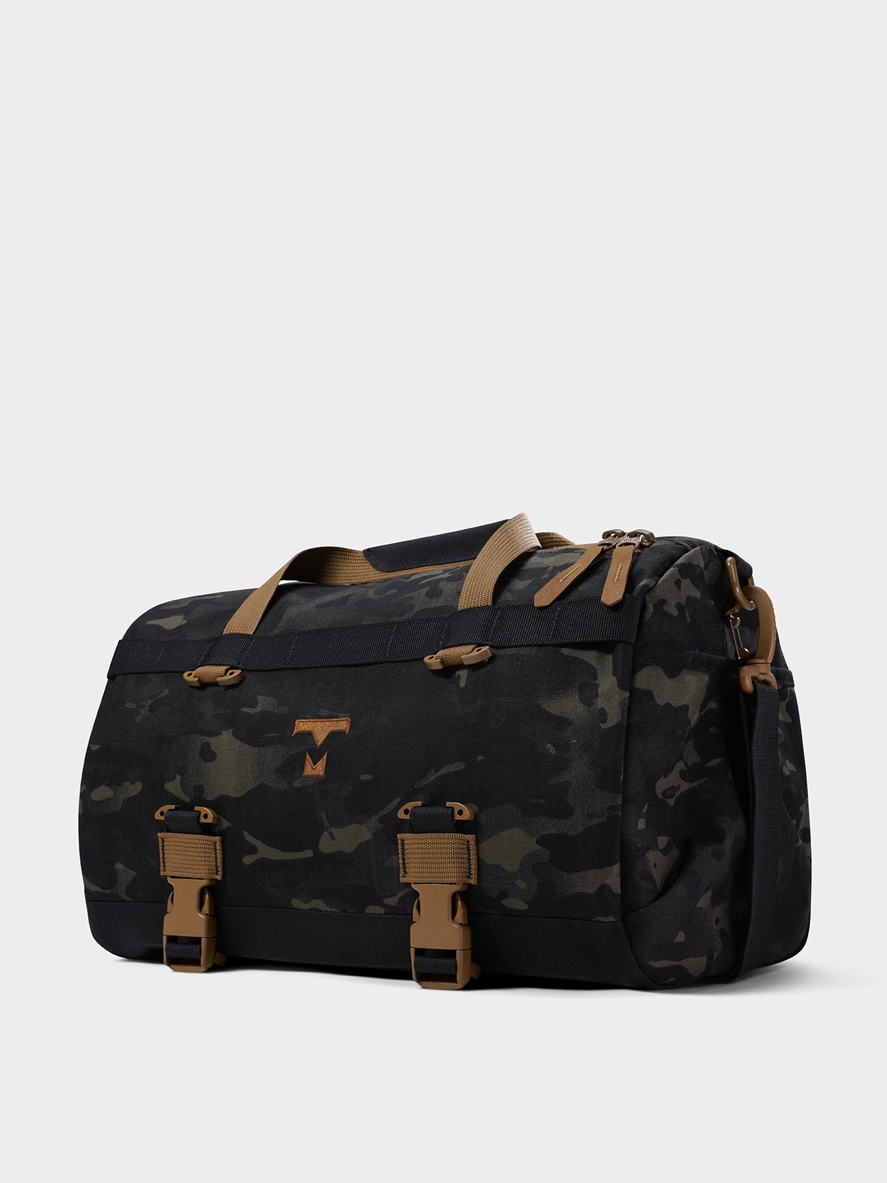 MILTHREAD Athena Small Duffel Bag 15L in Multicam Black