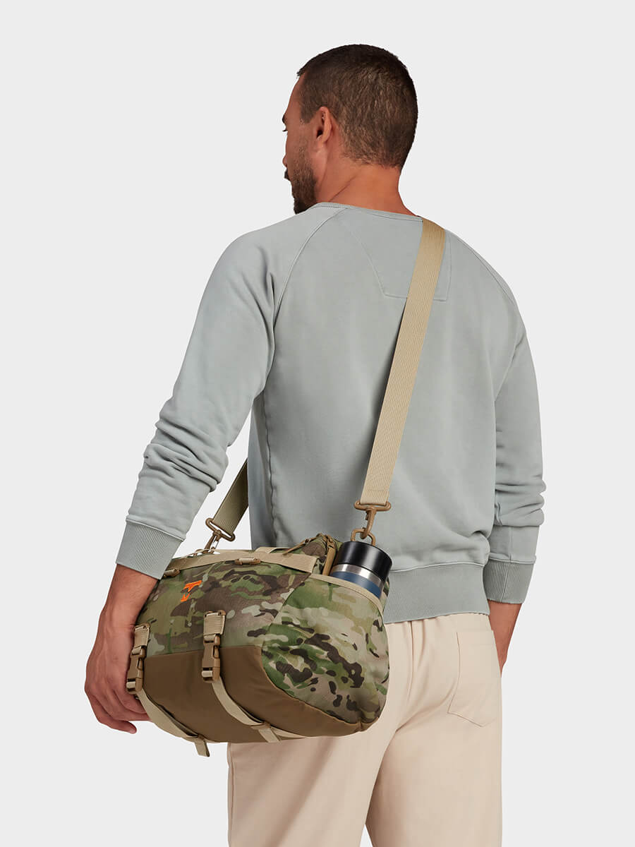 MILTHREAD Athena Small Duffel Bag 15L in Multicam