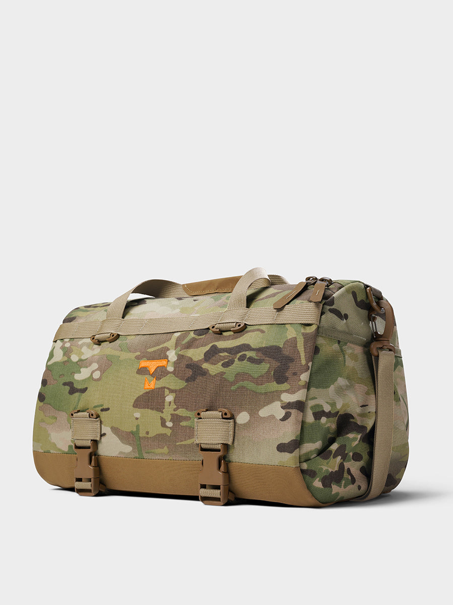 MILTHREAD Athena Small Duffel Bag 15L in Multicam