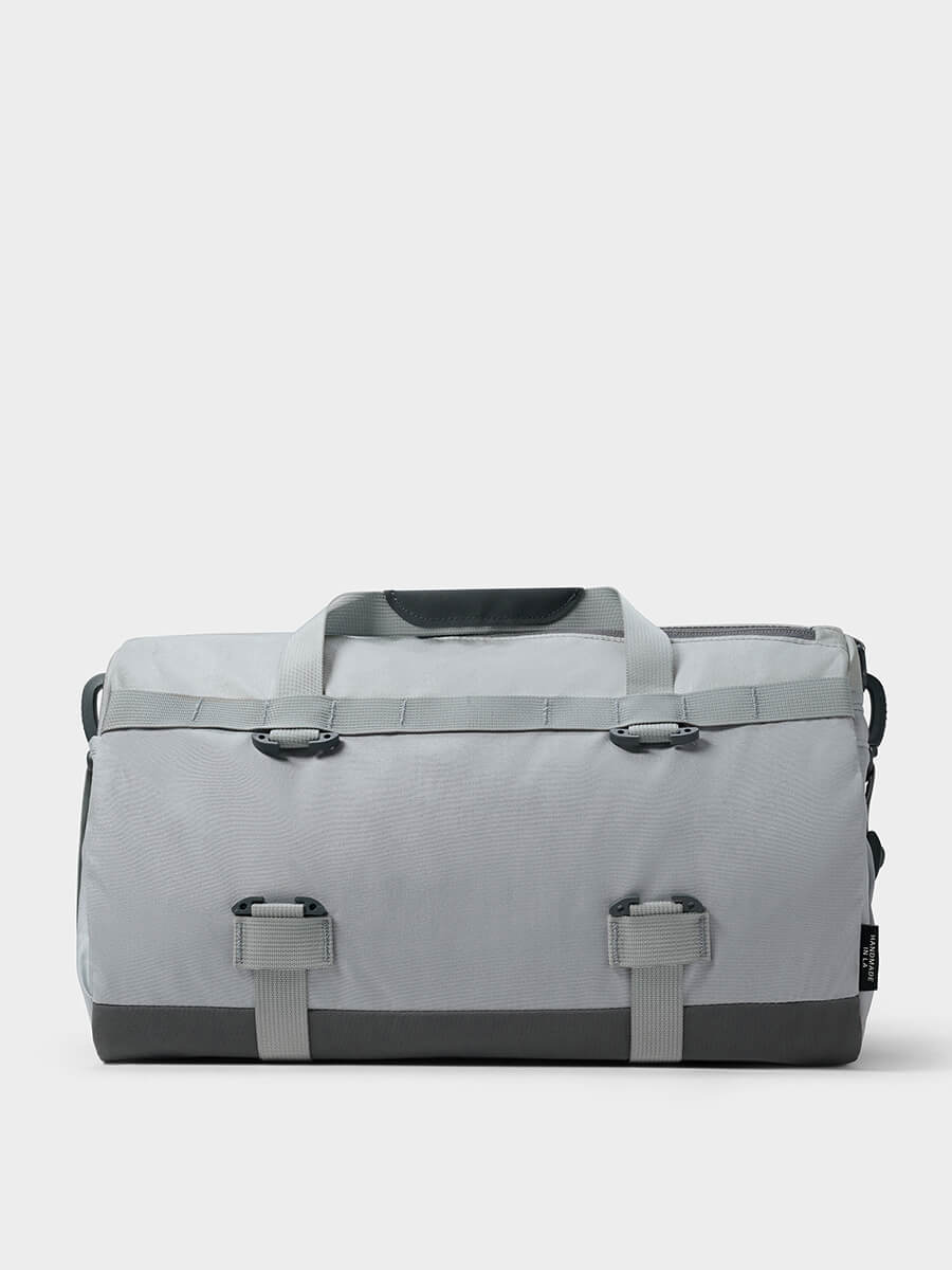 MILTHREAD Athena Small Duffel Bag 15L in silver dust