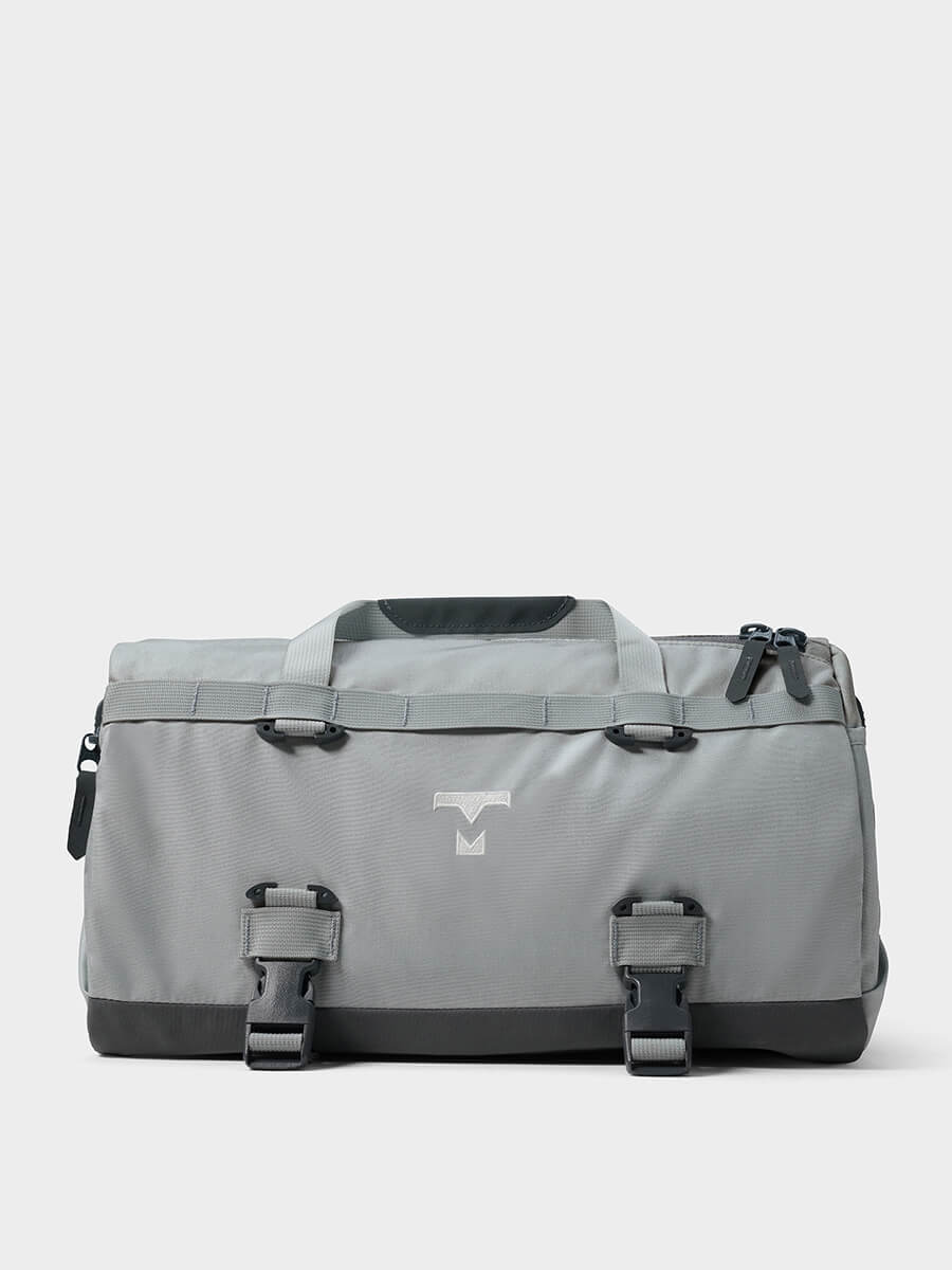 MILTHREAD Athena Small Duffel Bag 15L in silver dust