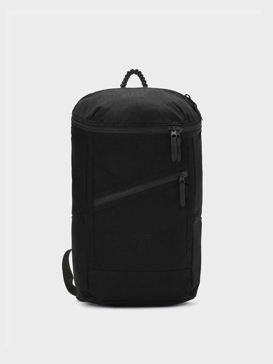 MILTHREAD Bold top load 20L everyday backpack in black
