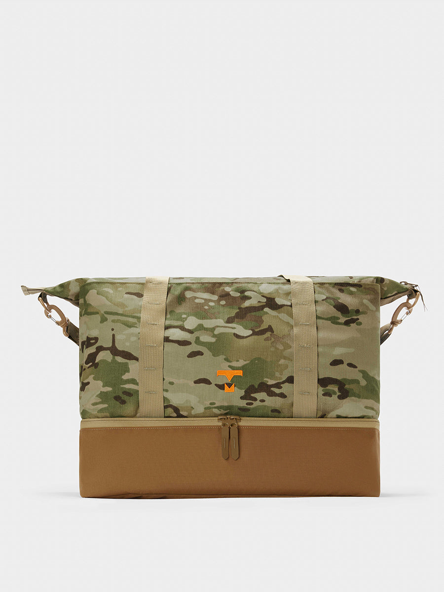 MILTHREAD Canyon 33L travel tote in multicam