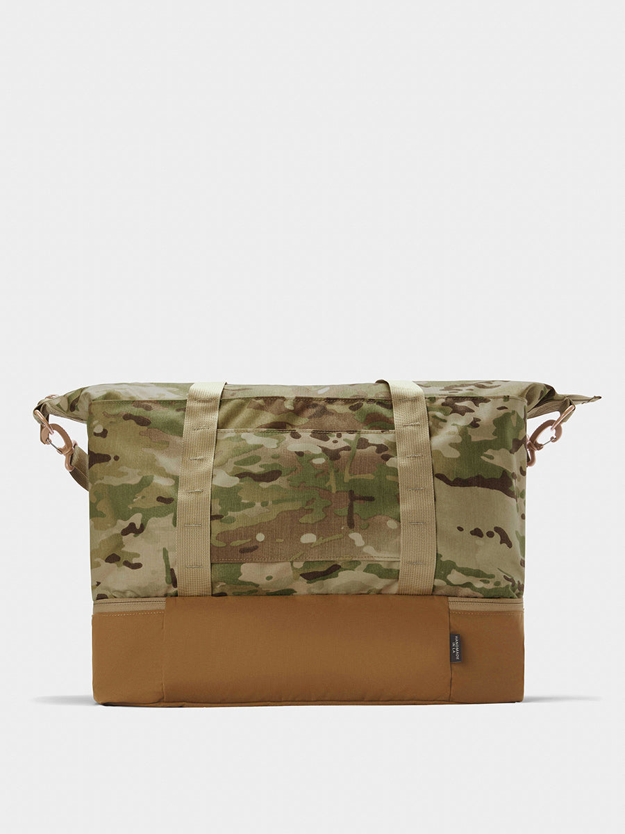 MILTHREAD Canyon 33L travel tote in multicam