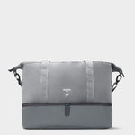 MILTHREAD Canyon 33L travel tote in silver dust