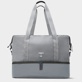 MILTHREAD Canyon 33L travel tote in silver dust