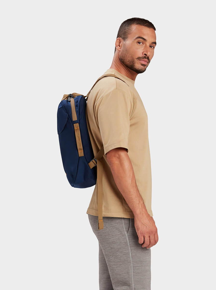 MILTHREAD Downwind everyday light backpack 8L in midnight