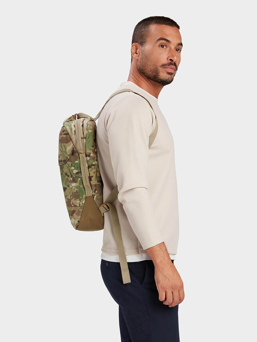 MILTHREAD Downwind everyday light backpack 8L in multicam