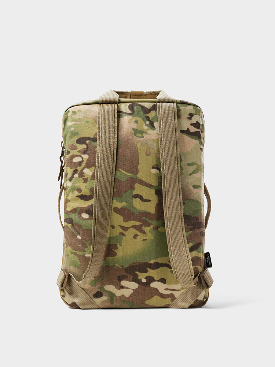 MILTHREAD Downwind everyday light backpack 8L in multicam