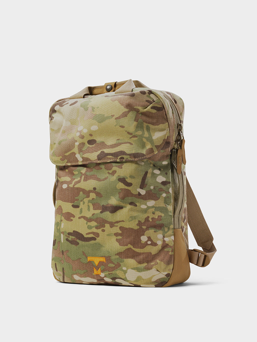 MILTHREAD Downwind everyday light backpack 8L in multicam