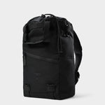 MILTHREAD everyday carry Juniper cinch top backpack 16L in black