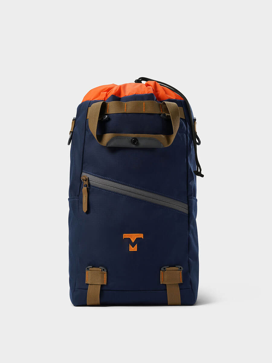MILTHREAD everyday carry Juniper cinch top backpack 16L in midnight