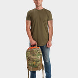 MILTHREAD everyday carry Juniper cinch top backpack 16L in multicam