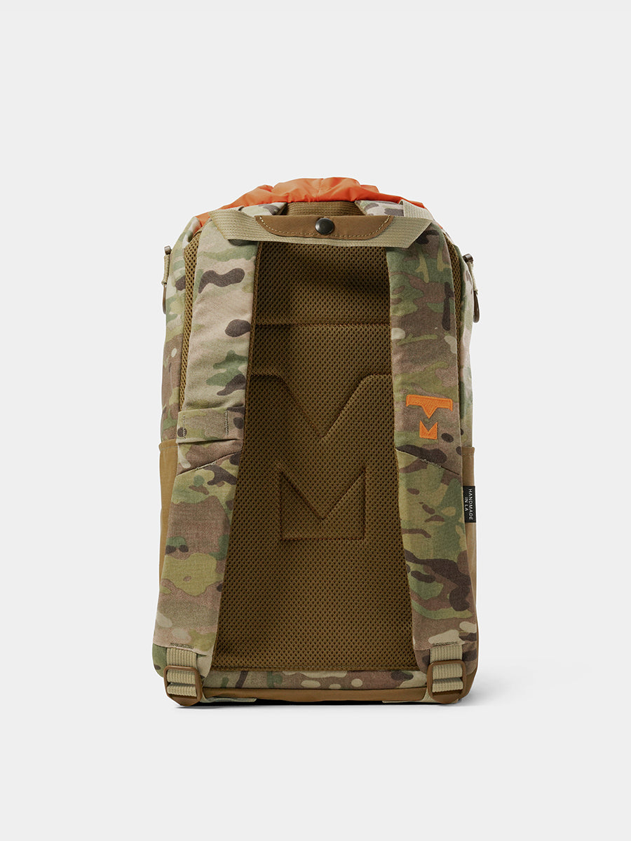 MILTHREAD everyday carry Juniper cinch top backpack 16L in multicam
