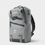 MILTHREAD everyday carry Juniper cinch top backpack 16L in silver dust
