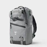 MILTHREAD everyday carry Juniper cinch top backpack 16L in silver dust