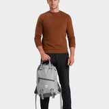 MILTHREAD everyday carry Juniper cinch top backpack 16L in silver dust