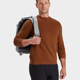 MILTHREAD everyday carry Juniper cinch top backpack 16L in silver dust