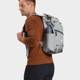MILTHREAD everyday carry Juniper cinch top backpack 16L in silver dust