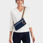MILTHREAD EDC Slash Small Crossbody Bag 1L in Midnight