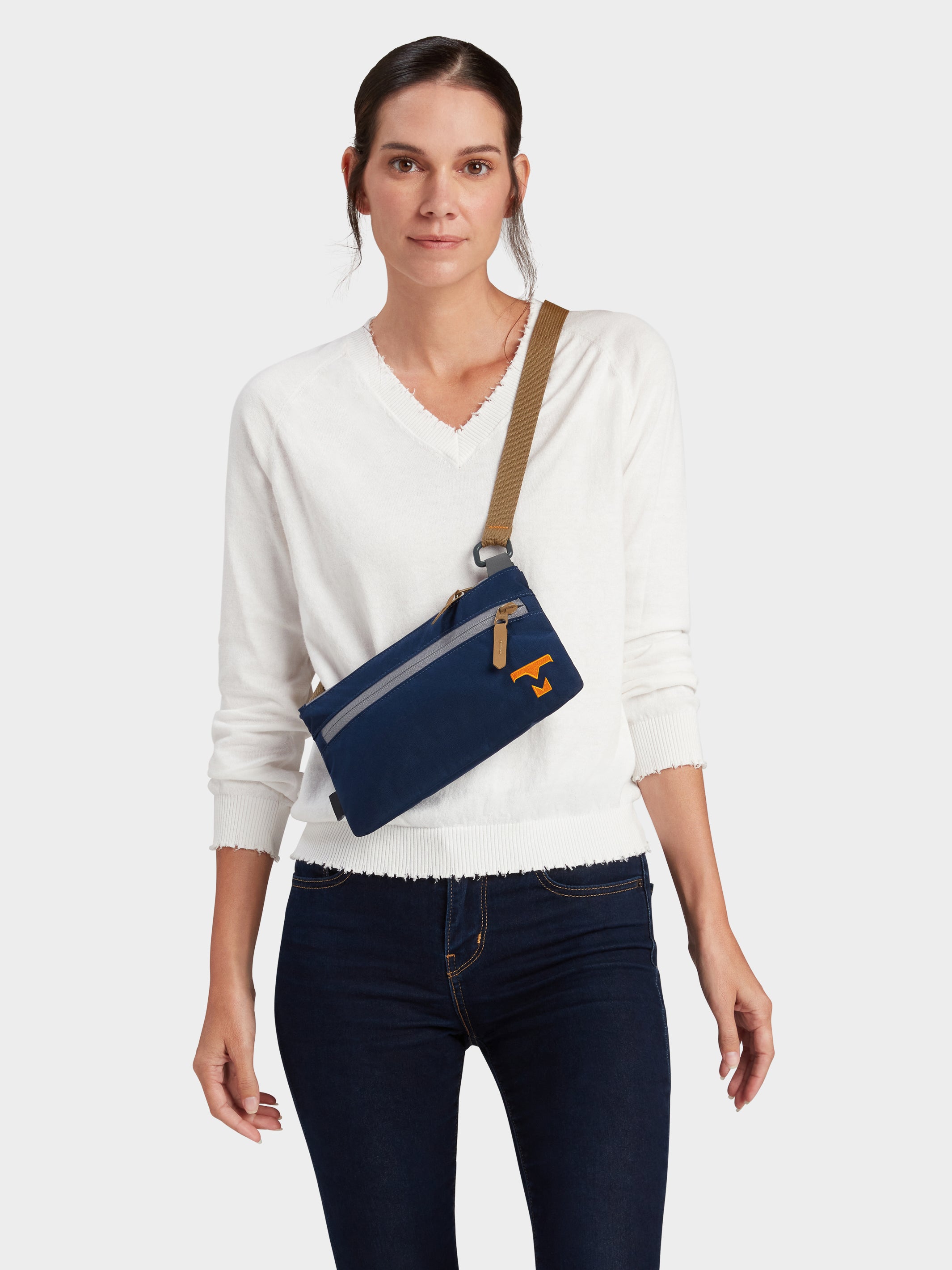 MILTHREAD EDC Slash Small Crossbody Bag 1L in Midnight