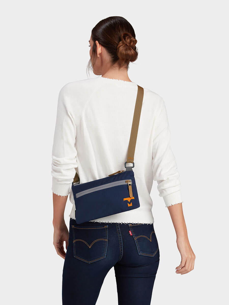 MILTHREAD EDC Slash Small Crossbody Bag 1L in Midnight