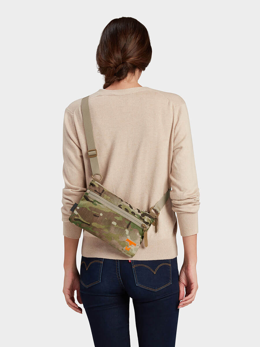 MILTHREAD EDC Slash Small Crossbody Bag 1L in Multicam