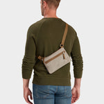 MILTHREAD EDC Slash Small Crossbody Bag 1L in Sand