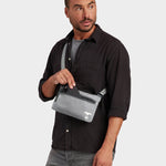 MILTHREAD EDC Slash Small Crossbody Bag 1L in Silver Dust