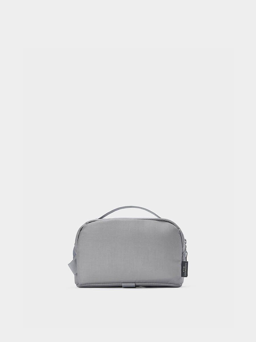MILTHREAD Source large tech pouch in silver dust