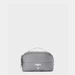 MILTHREAD Source large tech pouch in silver dust
