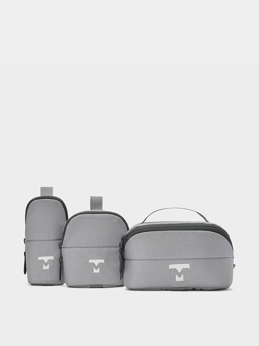 MILTHREAD Source tech pouch set in silver dust