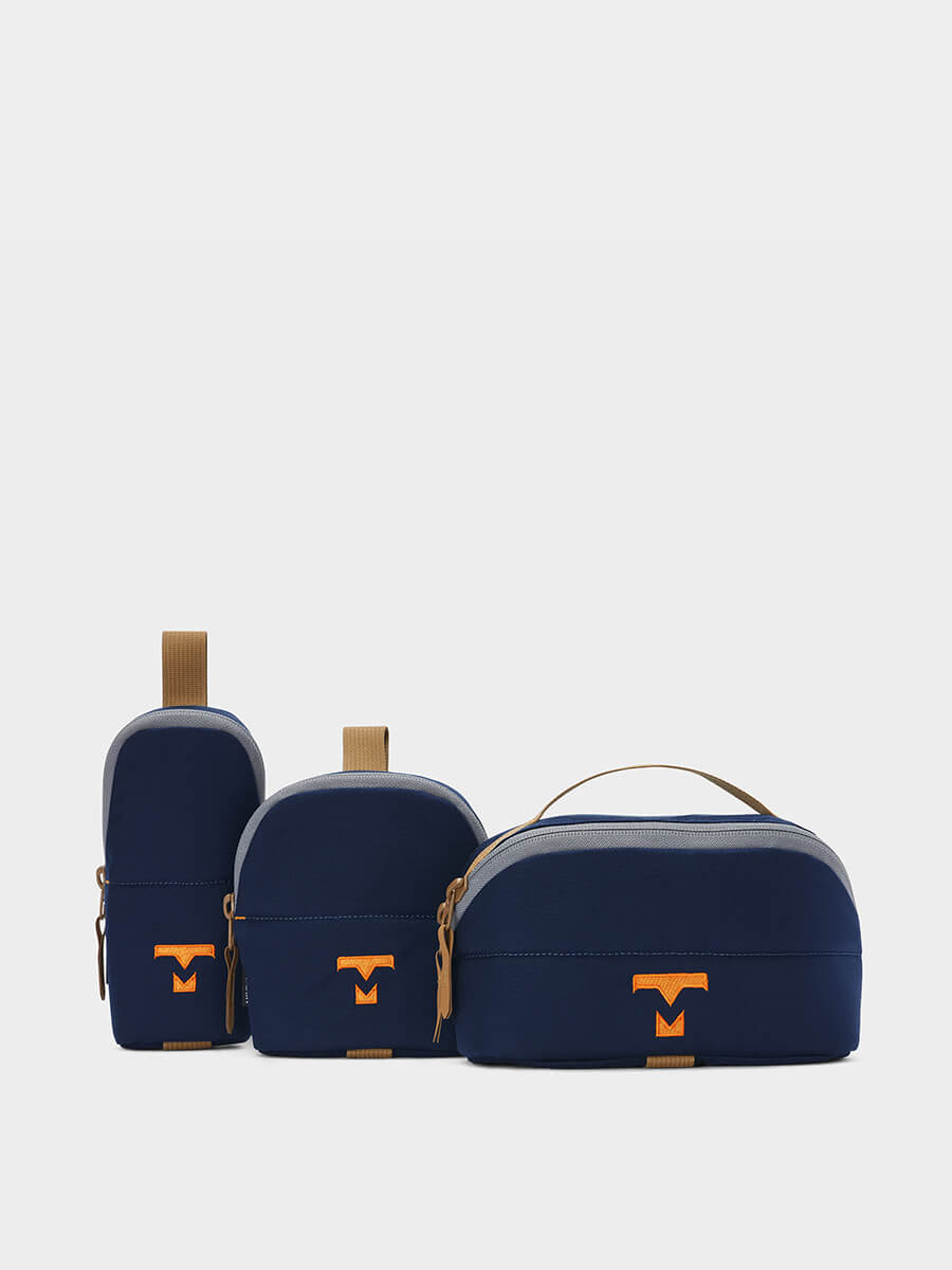 MILTHREAD Source tech pouch set in midnight