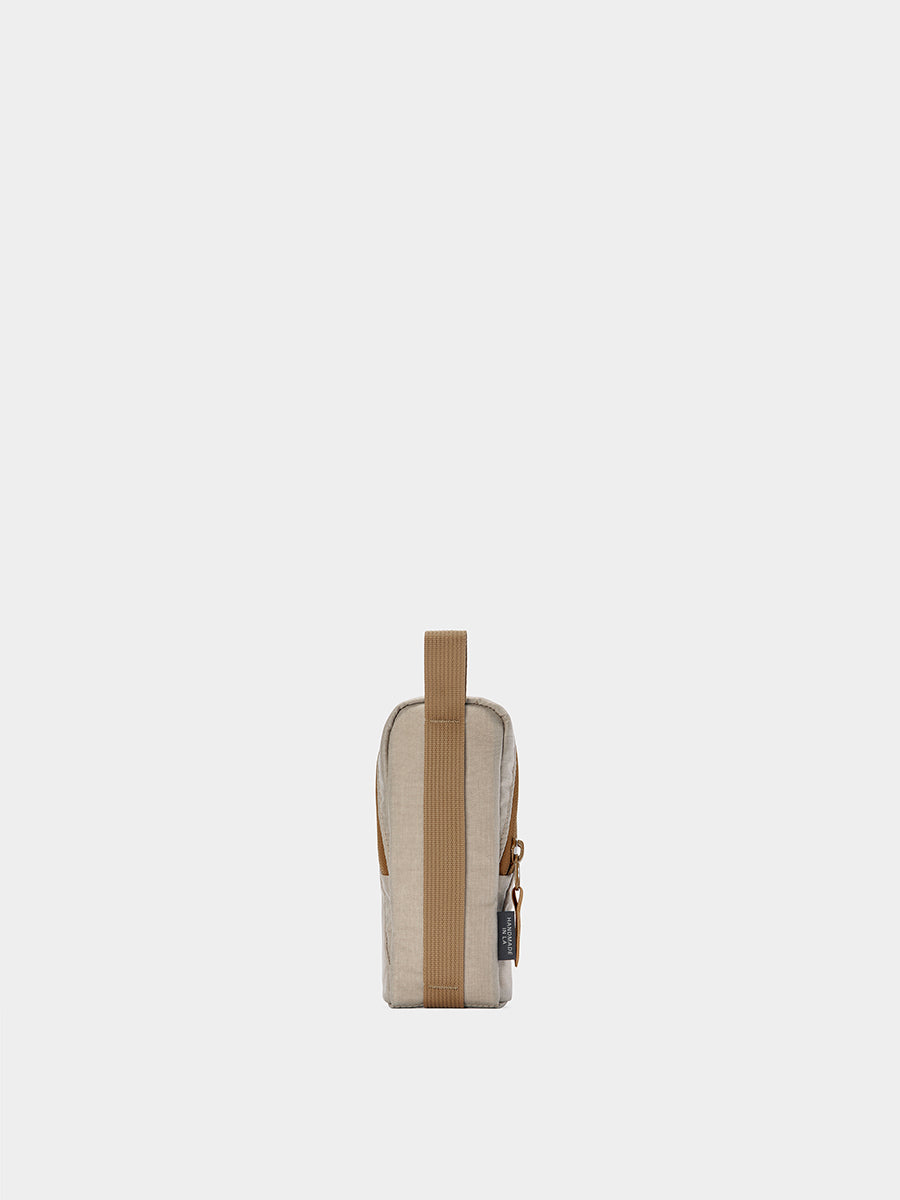 MILTHREAD Source small tech pouch in sand