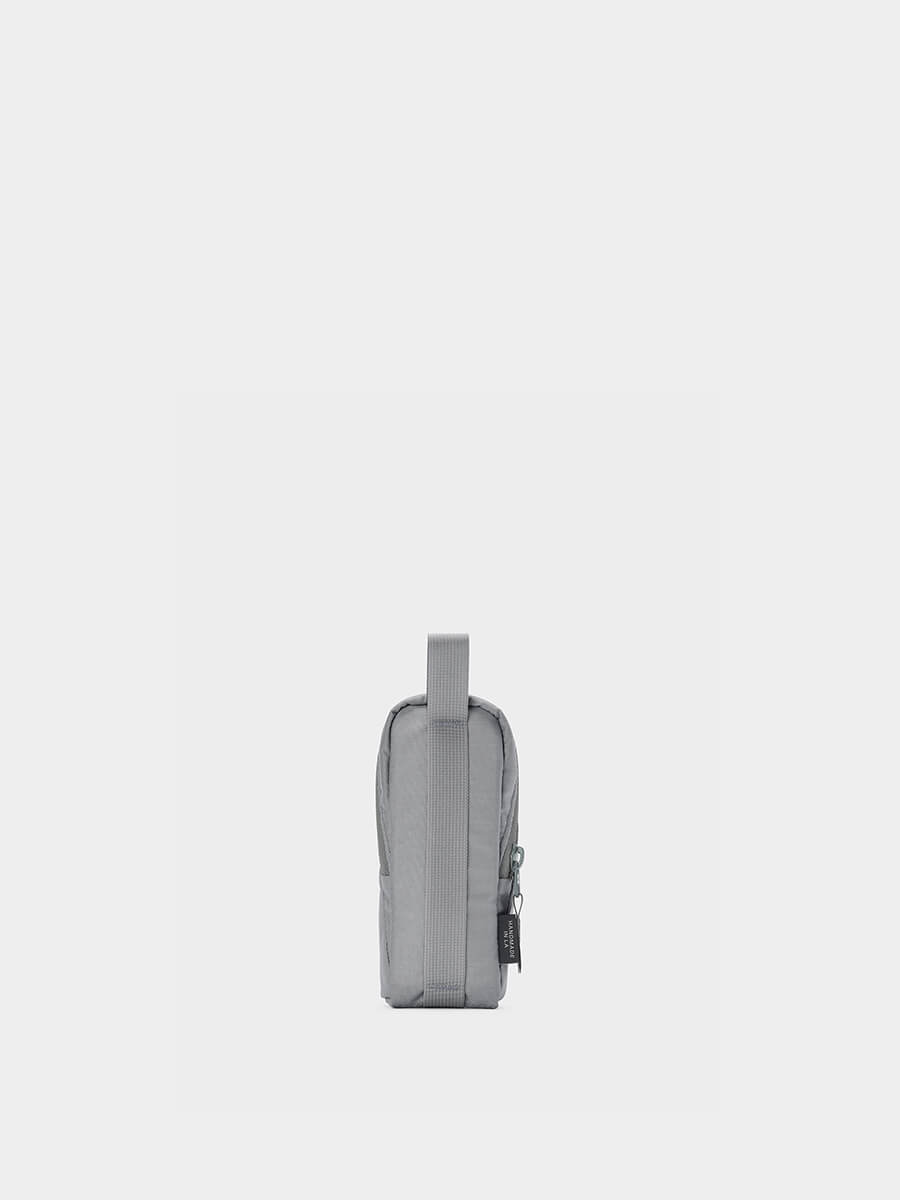MILTHREAD Source small tech pouch in silver dust
