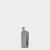 MILTHREAD Source small tech pouch in silver dust