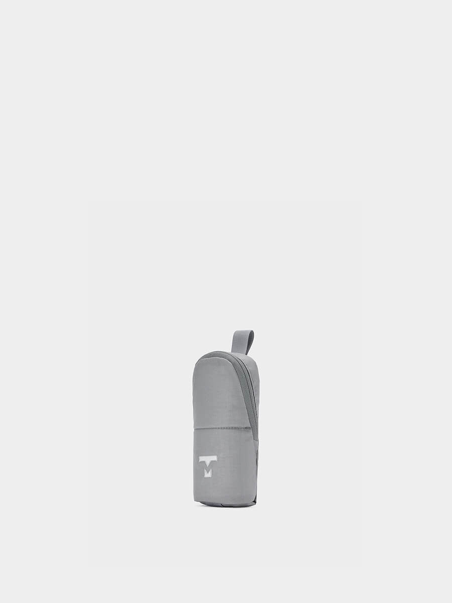 MILTHREAD Source small tech pouch in silver dust