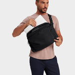 MILTHREAD Sparrow 8L EDC messenger bag in black