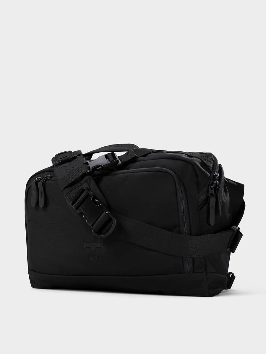 MILTHREAD Sparrow 8L EDC messenger bag in black