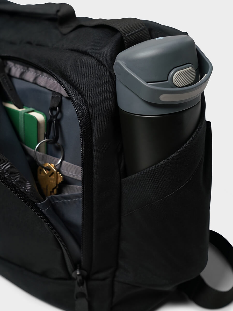 MILTHREAD Sparrow 8L EDC messenger bag in black