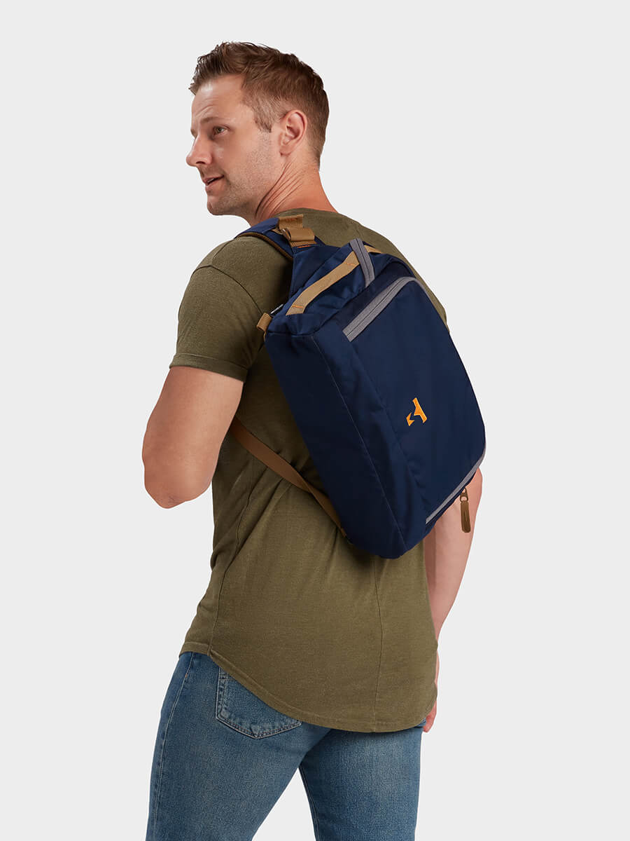 MILTHREAD Sparrow 8L EDC messenger bag in midnight