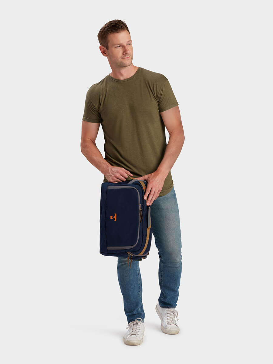 MILTHREAD Sparrow 8L EDC messenger bag in midnight