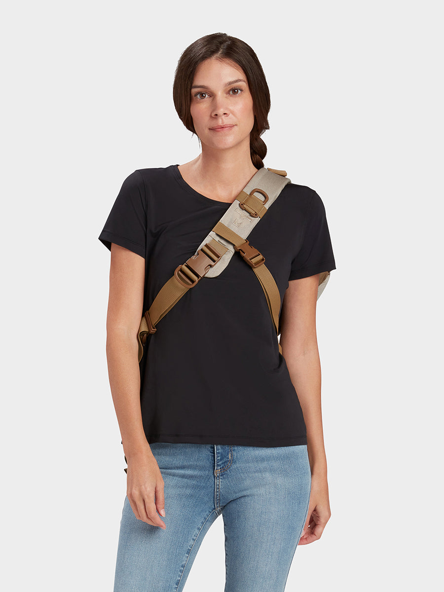 MILTHREAD Sparrow 8L EDC messenger bag in sand