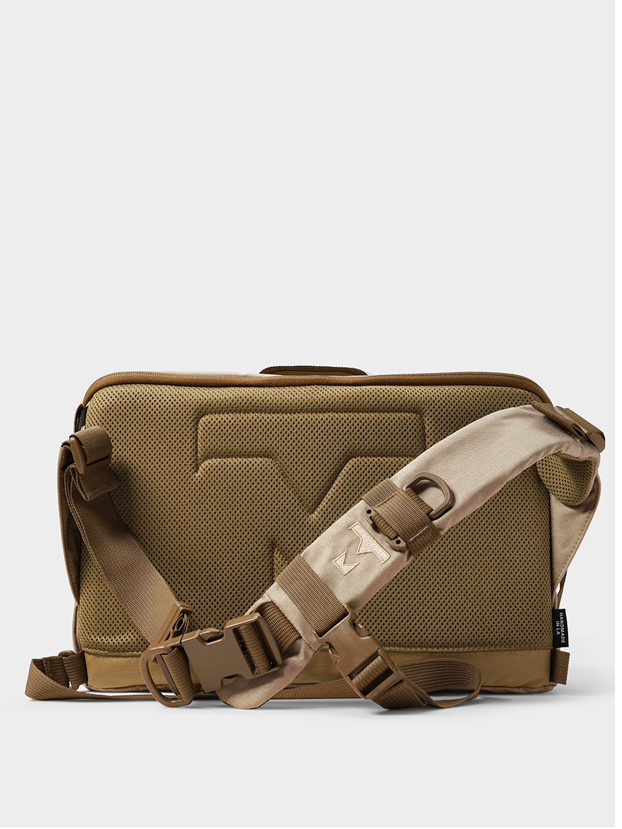 MILTHREAD Sparrow 8L EDC messenger bag in sand
